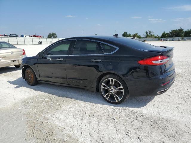 3FA6P0D95KR225442 - 2019 FORD FUSION TITANIUM BLACK photo 2