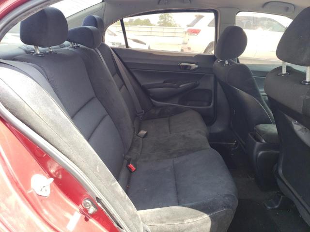 2HGFA16649H509348 - 2009 HONDA CIVIC LX-S 红色 照片 10