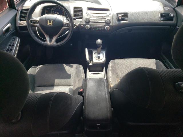 2HGFA16649H509348 - 2009 HONDA CIVIC LX-S 红色 照片 8
