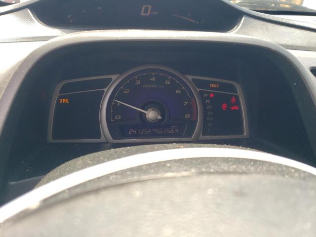 2HGFA16649H509348 - 2009 HONDA CIVIC LX-S 红色 照片 9