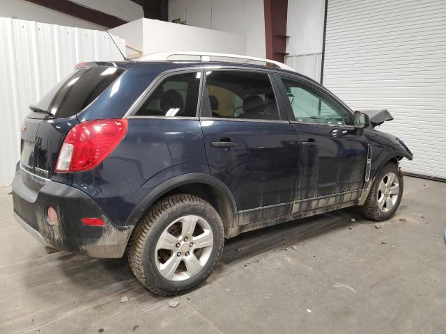 3GNAL2EKXES676951 - 2014 CHEVROLET CAPTIVA LS BLUE photo 3