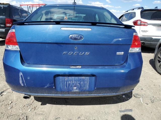 1FAHP33N78W232200 - 2008 FORD FOCUS SE BLUE photo 6