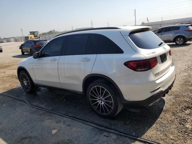 W1N0G8DB2MV274310 - 2021 MERCEDES-BENZ GLC 300 WHITE photo 2