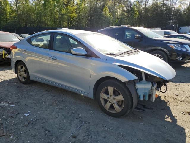 KMHDH4AE2DU554467 - 2013 HYUNDAI ELANTRA GLS BLUE photo 4