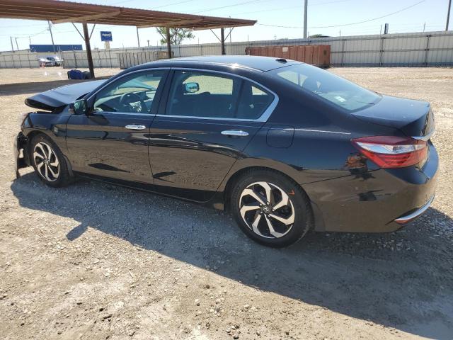 1HGCR2F77GA228134 - 2016 HONDA ACCORD EX BLACK photo 2