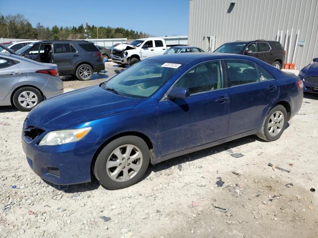 4T4BF3EKXBR125135 - 2011 TOYOTA CAMRY BASE BLUE photo 1