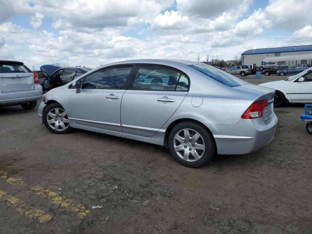 2HGFA1F51AH332155 - 2010 HONDA CIVIC LX SILVER photo 2