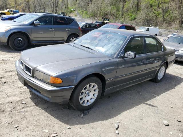 WBAGG83441DN88161 - 2001 BMW 7 SERIES I AUTOMATIC GRAY photo 1
