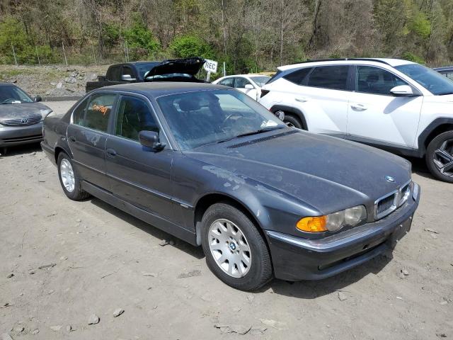 WBAGG83441DN88161 - 2001 BMW 7 SERIES I AUTOMATIC GRAY photo 4