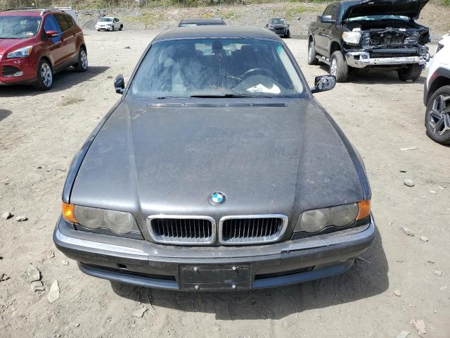 WBAGG83441DN88161 - 2001 BMW 7 SERIES I AUTOMATIC GRAY photo 5