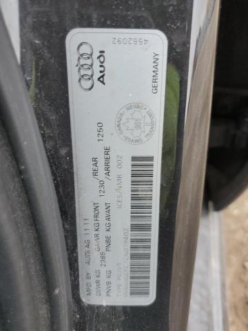 WAUJGCFC7CN079402 - 2012 AUDI A6 PRESTIGE შავი ფოტო 12