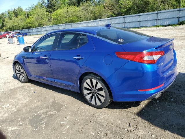 KNAGR4A66B5112495 - 2011 KIA OPTIMA SX BLUE photo 2