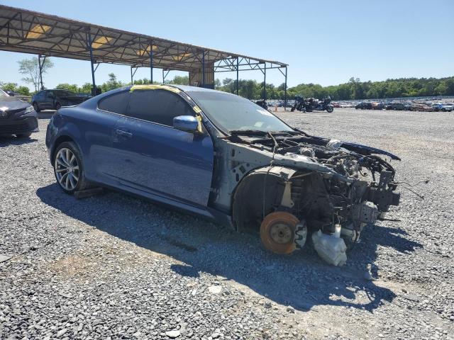 JNKCV64E98M128876 - 2008 INFINITI G37 BASE BLUE photo 4