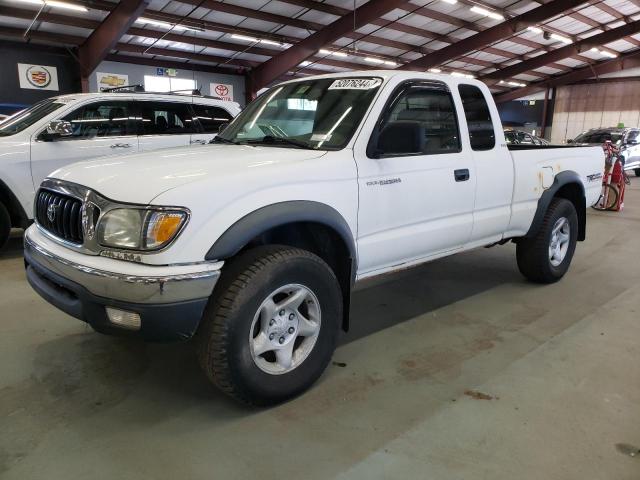 5TEWN72N84Z424092 - 2004 TOYOTA TACOMA XTRACAB WHITE photo 1