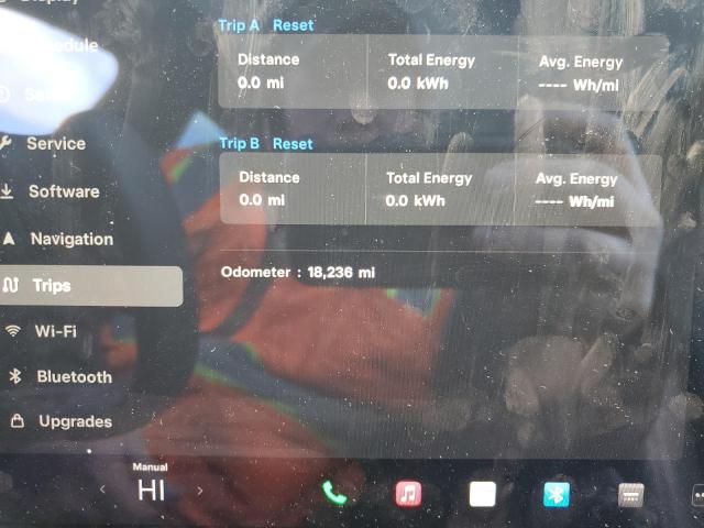 5YJSA1E52NF493608 - 2022 TESLA MODEL S 蓝色 照片 9