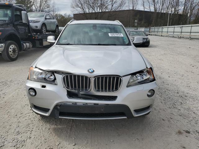 5UXWX5C55BL707928 - 2011 BMW X3 XDRIVE28I SILVER photo 5