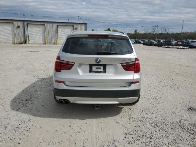 5UXWX5C55BL707928 - 2011 BMW X3 XDRIVE28I SILVER photo 6