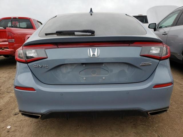 19XFL1H84PE008900 - 2023 HONDA CIVIC SPORT TOURING GRAY photo 6