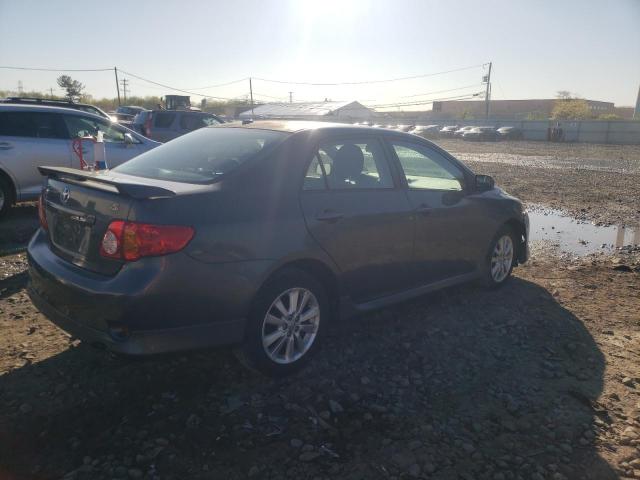 2T1BU40E09C131836 - 2009 TOYOTA COROLLA BASE GRAY photo 3