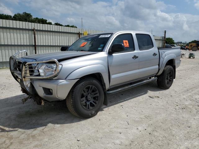 3TMJU4GN1FM180757 - 2015 TOYOTA TACOMA DOUBLE CAB PRERUNNER SILVER photo 1