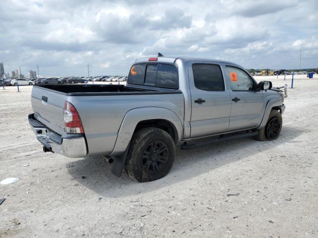 3TMJU4GN1FM180757 - 2015 TOYOTA TACOMA DOUBLE CAB PRERUNNER SILVER photo 3