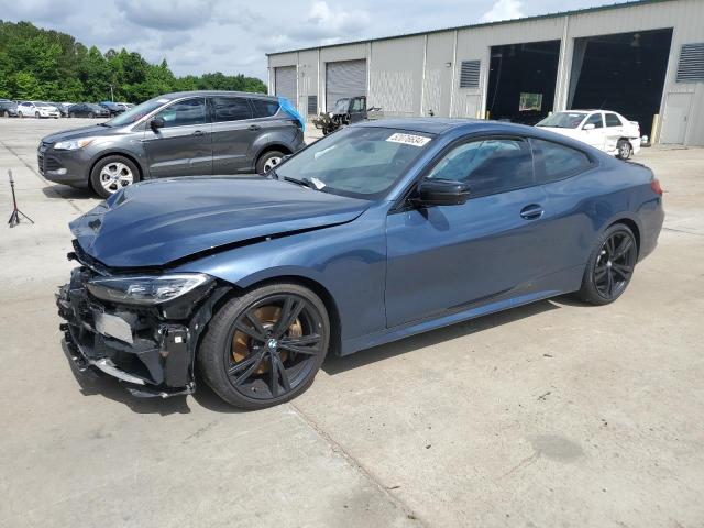 WBA13AR0XMCF69382 - 2021 BMW M440XI BLUE photo 1