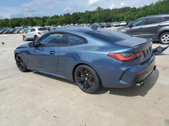 WBA13AR0XMCF69382 - 2021 BMW M440XI BLUE photo 2