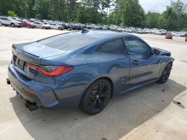 WBA13AR0XMCF69382 - 2021 BMW M440XI BLUE photo 3