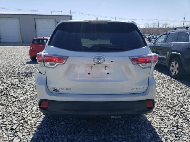 5TDJKRFH2FS203543 - 2015 TOYOTA HIGHLANDER XLE 白色 照片 6