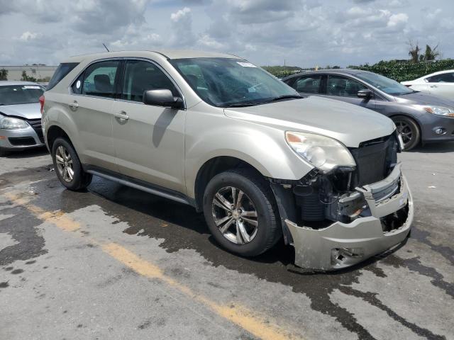 2GNALBEK0D6325589 - 2013 CHEVROLET EQUINOX LS BEIGE photo 4