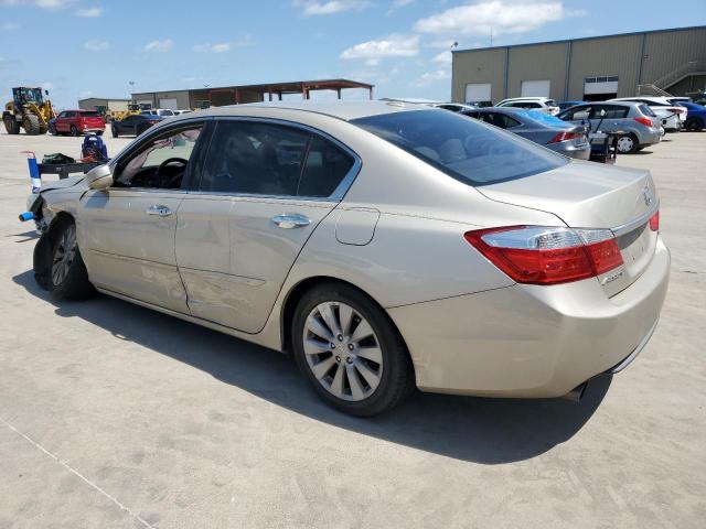 1HGCR3F83DA025204 - 2013 HONDA ACCORD EXL BEIGE photo 2