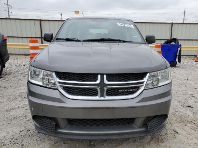 3C4PDCAB9DT595217 - 2013 DODGE JOURNEY SE GRAY photo 5