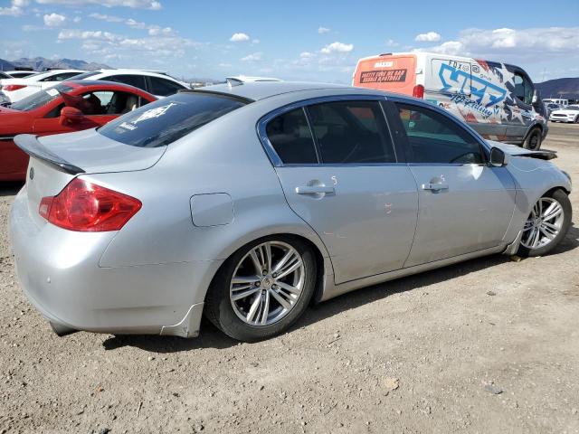 JN1CV6AP1DM714380 - 2013 INFINITI G37 BASE SILVER photo 3