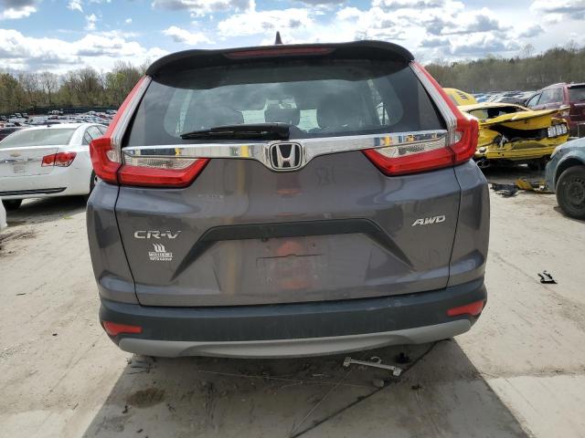 2HKRW6H36JH231478 - 2018 HONDA CR-V LX GRAY photo 6