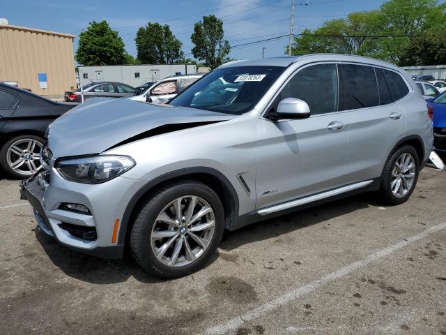 5UXTR9C59JLD65406 - 2018 BMW X3 XDRIVE30I SILVER photo 1