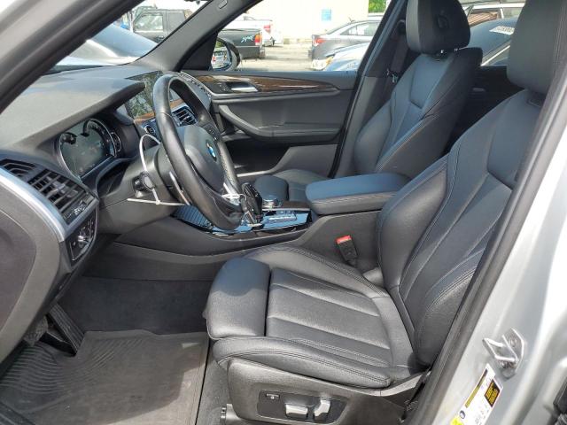5UXTR9C59JLD65406 - 2018 BMW X3 XDRIVE30I SILVER photo 7
