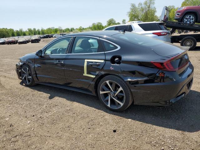 5NPEJ4J21NH136125 - 2022 HYUNDAI SONATA SEL PLUS BLACK photo 2