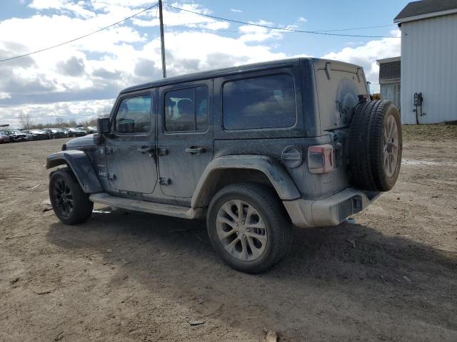 1C4JJXP66NW160800 - 2022 JEEP WRANGLER U SAHARA 4XE BLACK photo 2