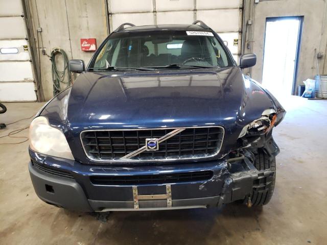 YV1CM91HX41099186 - 2004 VOLVO XC90 T6 BLUE photo 5