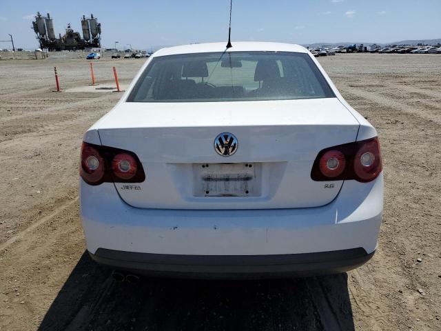 3VWJZ7AJ6AM085495 - 2010 VOLKSWAGEN JETTA S WHITE photo 6