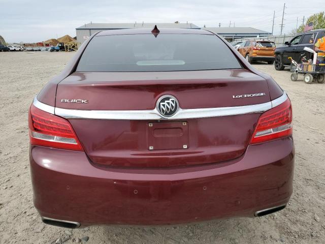 1G4GF5G30GF152566 - 2016 BUICK LACROSSE PREMIUM RED photo 6