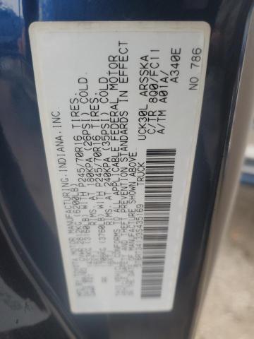 5TBRT34133S435169 - 2003 TOYOTA TUNDRA ACCESS CAB SR5 BLUE photo 12