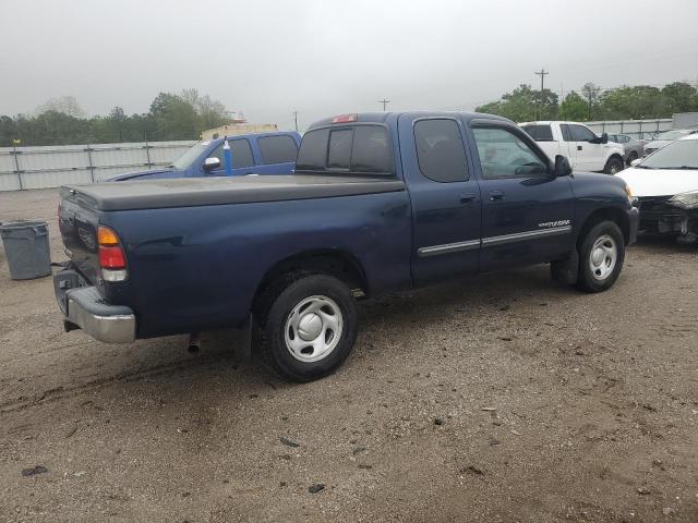 5TBRT34133S435169 - 2003 TOYOTA TUNDRA ACCESS CAB SR5 BLUE photo 3
