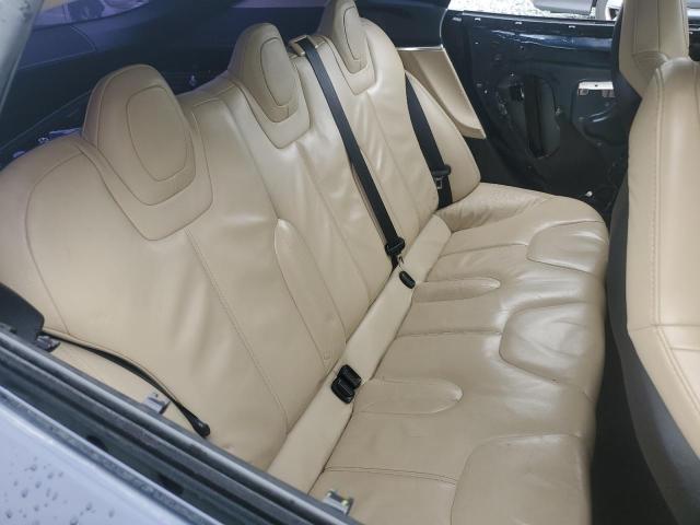 5YJSA1H19EFP31740 - 2014 TESLA MODEL S BLUE photo 10