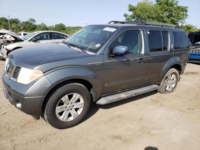 5N1AR18W56C672499 - 2006 NISSAN PATHFINDER LE GRAY photo 1