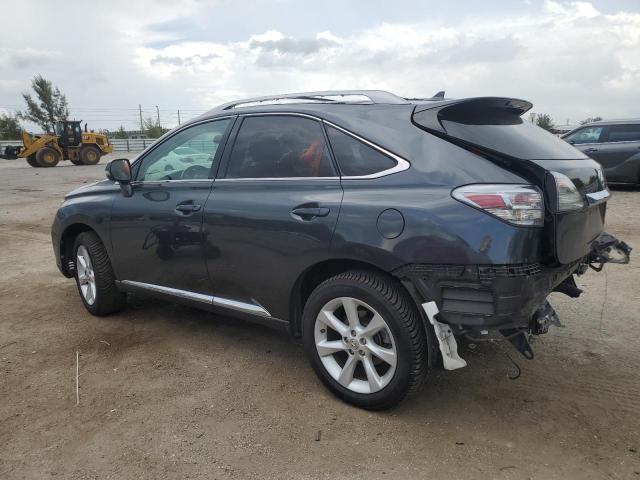 2T2ZK1BA6BC055375 - 2011 LEXUS RX 350 CHARCOAL photo 2