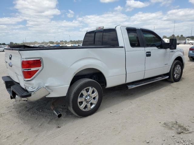 1FTFX1CT3DFA27424 - 2013 FORD F150 SUPER CAB WHITE photo 3