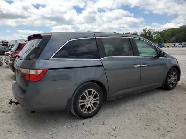 5FNRL5H43DB033441 - 2013 HONDA ODYSSEY EX GRAY photo 3