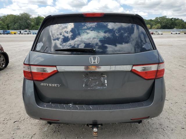 5FNRL5H43DB033441 - 2013 HONDA ODYSSEY EX GRAY photo 6