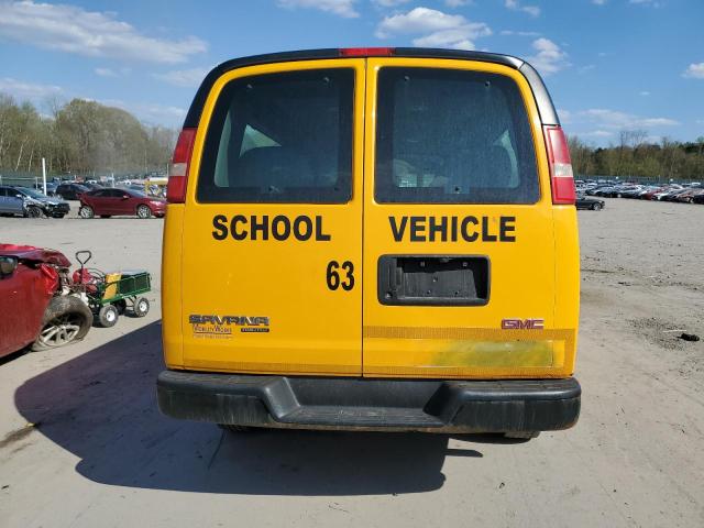 1GDZ7WCG5E1108285 - 2014 GMC SAVANA G3500 PARATRANSIT YELLOW photo 6